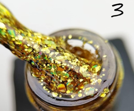 Гель-лак Global Fashion (Глобал Фэшн) Diamond Ball 003, 8 мл