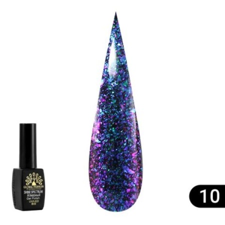 Гель-лак Global Fashion (Глобал Фэшн) Shine Spectrum 310, 8 мл