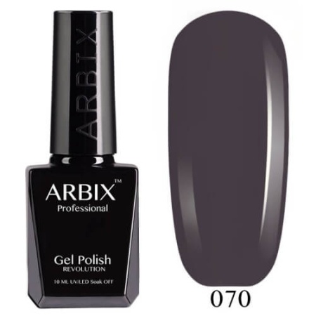 Гель-лак Arbix (Арбикс) № 070 Серый, 10 мл