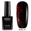 Гель-лак Arbix (Арбикс) Ruby 007 Ночной Мегаполис, 10 мл