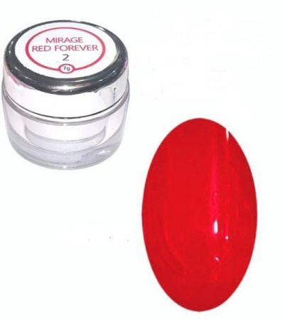 Mirage (Мираж) гель-краска RED FOREVER 002 (А129), 7 мл