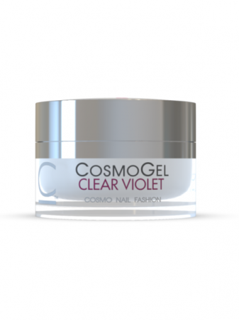 CosmoLac (Космолак) гель для наращивания ногтей Clear Violet, 15 мл