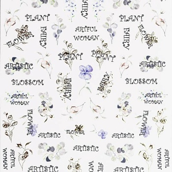 Слайдер Irisk Весна-лето переводные с элементами художественного литья 382М