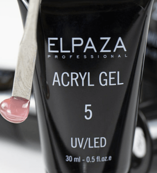 Акригель Elpaza (Эльпаза) Acryl Gel (полигель) UV/LED 05, 30 мл