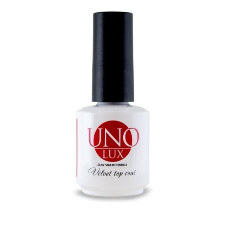 Топ UNO (Уно) Lux Velvet Top Coat,15 мл