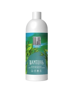 OLJE / Натуральный шампунь против выпадения волос с экстрактом концентрата спирулины и кератина 1000 мл