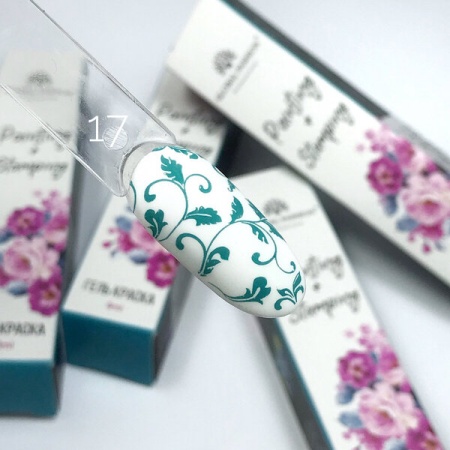 Global Fashion (Глобал Фэшн) краска для стемпинга и китайской росписи 017, 8 мл