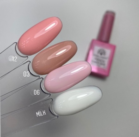 Global Fashion (Глобал Фэшн) Каучуковая френч база French Rubber base coat 006, 15 мл