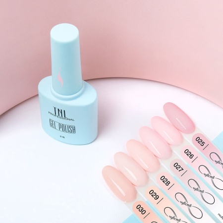 Гель-лак TNL (тнл) 8 чувств 029 пастельно-кремовый, 10 мл