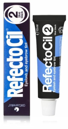 RefectoCil( РефектоСил) Краска для бровей и ресниц № 2, иссиня-чёрный, 15 мл