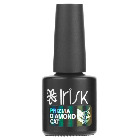 Гель-лак Irisk (Ириск) кошачий глаз Prizma Diamond Cat, 01, 10мл