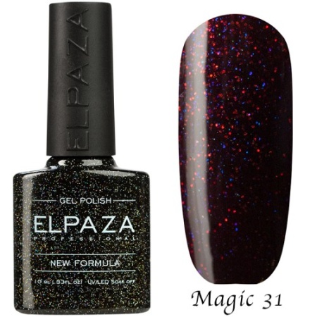 Гель-лак Elpaza (Эльпаза) Magic Glitter 031, 10 мл