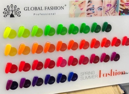 Гель-лак Global Fashion (Глобал Фэшн) Summer/Spring 018, 8 мл Гель-лак Global Fashion (Глобал Фэшн) Summer/Spring 018, 8 мл