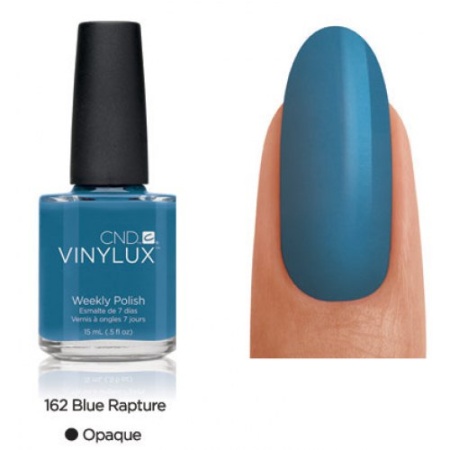 Лак CND Vinylux (Винилюкс) Blue Rapture 162, 15 мл