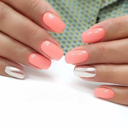 Гель-лак PINKY (Пинки) Classic 023 Персиковое Платье, 10 мл