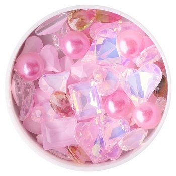 Набор страз Irisk Cristal color в баночке 003 Набор страз Irisk Cristal color в баночке 003