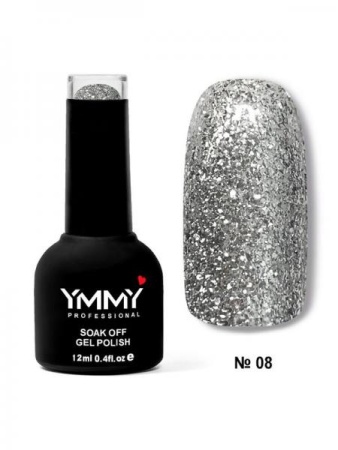 Гель-лак YMMY (Ямми) Огни Лас-Вегаса К 008, 12 мл