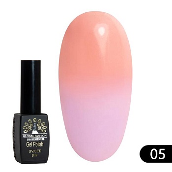 Гель-лак Global Fashion (Глобал Фэшн) Термо 005, 8 мл Гель-лак Global Fashion (Глобал Фэшн) Термо 005, 8 мл