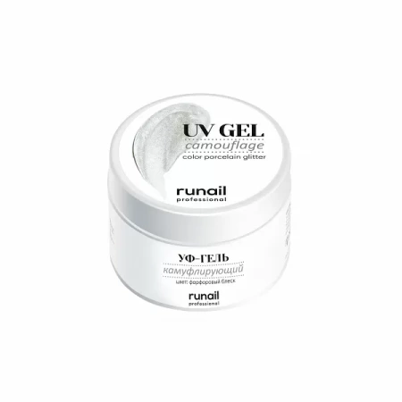 Камуфлирующий UV-гель RuNail (Рунейл) professional 4071, 15 мл