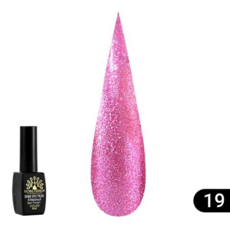 Гель-лак Global Fashion (Глобал Фэшн) Shine Spectrum 319, 8 мл