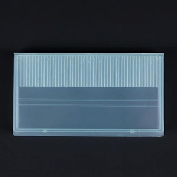 Контейнер для фрез 24 шт, витраж голубой Контейнер для фрез 24 шт, витраж голубой