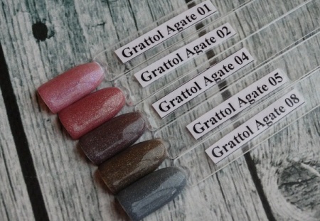 Гель-лак Grattol (Граттол) Agate 005, 9 мл
