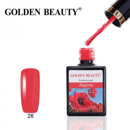 Гель-лак Golden Beauty (Голден Бьюти) 26 Aspire, 14 мл