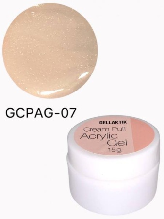 Gellaktik (Геллактик) CREAM PUFF ACRYLIC GEL №07,15гр