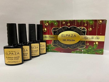 Подарочный набор базы Elpaza (Эльпаза) Shiny Rubber Base Cover Pink (01, 03, 04, 07) Подарочный набор базы Elpaza (Эльпаза) Shiny Rubber Base Cover Pink (01, 03, 04, 07)
