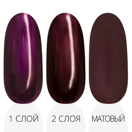 Гель-лак LAK'U (Лакью) Ruby Red R 15, 10 мл