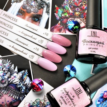 Гель-лак TNL (тнл) Princess 016 И воодушевляй, 10 мл