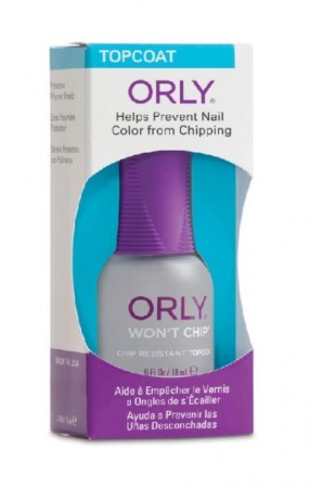 ORLY (Орли) Топовое покрытие Топ Won't Chip с полимерной защитой, 18 мл