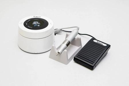 Аппарат для маникюра Strong Brillian White (с педалью в коробке), оригинальный, 30000 об.