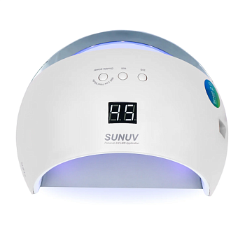 Лампа для ногтей Sun (сан) 6 UV+LED с дисплеем, белая, 48 W Лампа для ногтей Sun (сан) 6 UV+LED с дисплеем, белая, 48 W