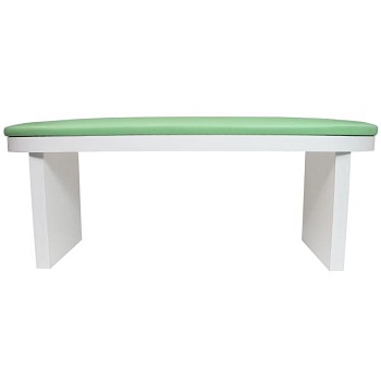 Большой подлокотник для маникюра, 44х16х18 см, салатовый