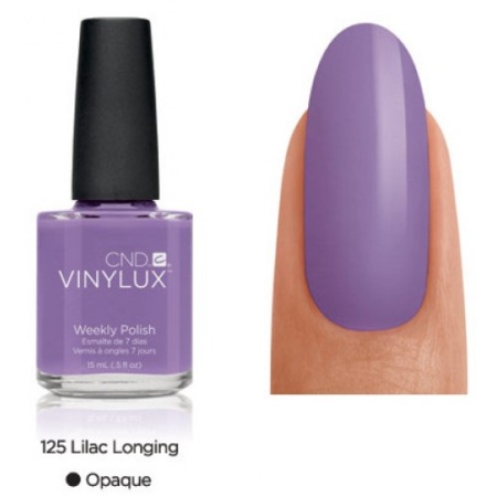 Лак CND Vinylux (Винилюкс) Lilac Longing 125, 15 мл