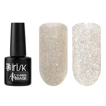 База Irisk светоотражающая Air Rubber Base, 01 Dusty pearl, 10мл База Irisk светоотражающая Air Rubber Base, 01 Dusty pearl, 10мл