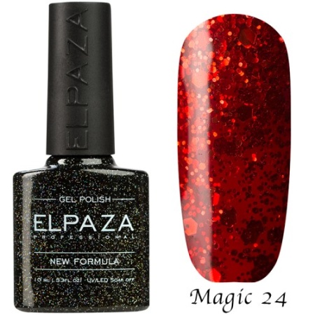 Гель-лак Elpaza (Эльпаза) Magic Glitter 024, 10 мл