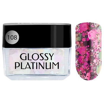 Гель-лак Irisk (Ириск) Glossy Platinum № 108 Duochrome , 5 мл Гель-лак Irisk (Ириск) Glossy Platinum № 108 Duochrome , 5 мл