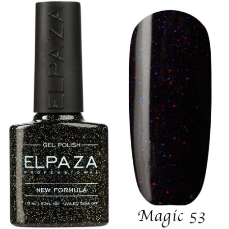 Гель-лак Elpaza (Эльпаза) Magic Glitter 053, 10 мл