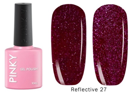 Гель-лак PINKY (Пинки) Reflective 27, 10 мл