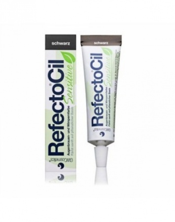 RefectoCil( РефектоСил) Краситель для бровей и ресниц Sensitive, чёрный, 15 мл