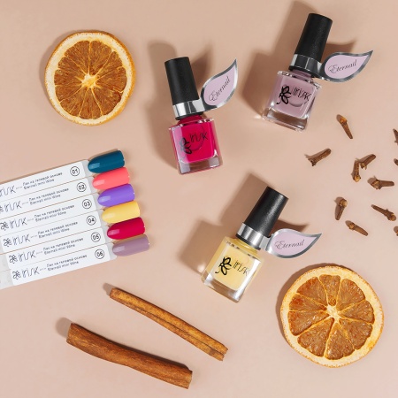 Лак Irisk (Ириск) на гелевой основе Eternail mini Wine 04, 8 мл