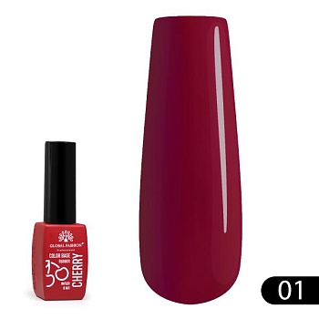Каучуковая база Global Fashion (Глобал Фэшн) Color Cherry 01, 8 мл Каучуковая база Global Fashion (Глобал Фэшн) Color Cherry 01, 8 мл