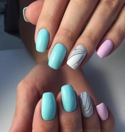 Гель-лак Dona Jerdona (Дона Жердона) 90 Небесный, 10 мл