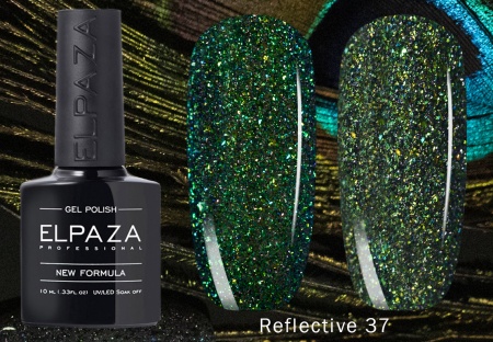 Гель-лак Elpaza (Эльпаза) светоотражающий Reflective 037, 10 мл