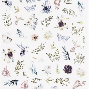 Слайдер Irisk Весна-лето переводные с элементами художественного литья 718М