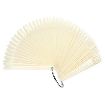 Палитра Веер миндалевидный на 50 цветов PET на кольце, матовая