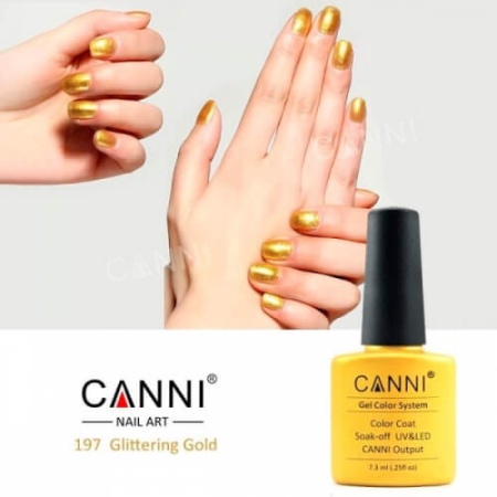 Гель-лак Canni (Канни) № 197 7,3 мл