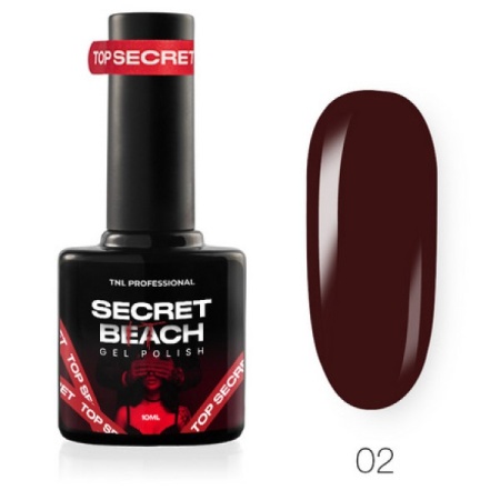 Гель-лак TNL (тнл) Secret Beach 002 Искушение невинности, 10 мл.
